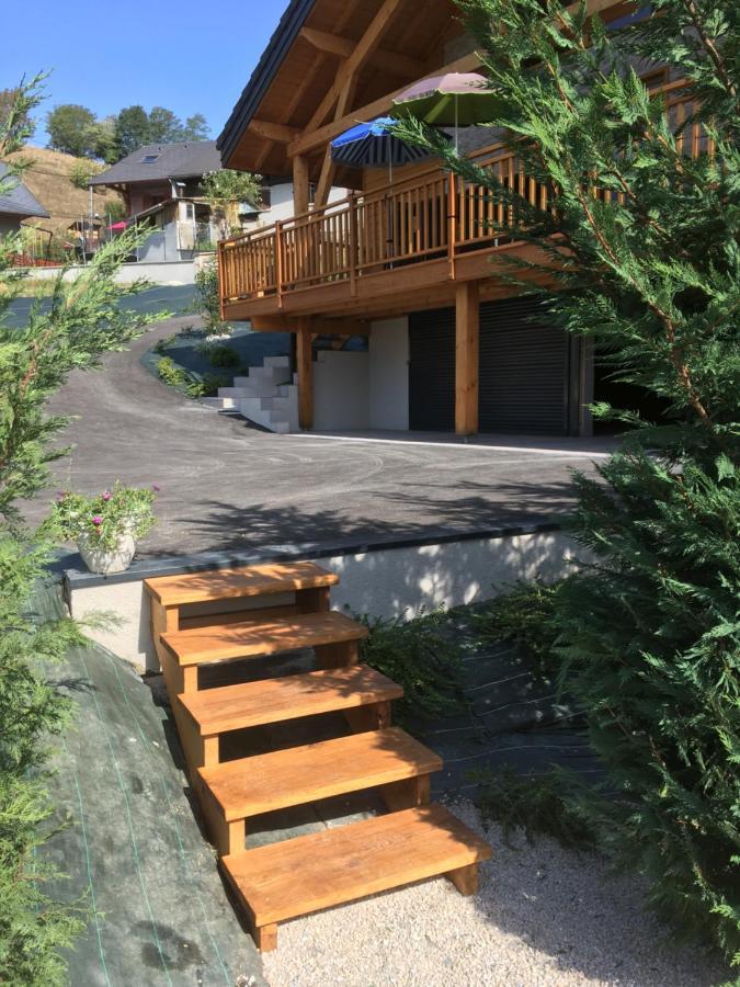 Chalet A La Campagne Coise-Saint-Jean-Pied-Gauthier ภายนอก รูปภาพ